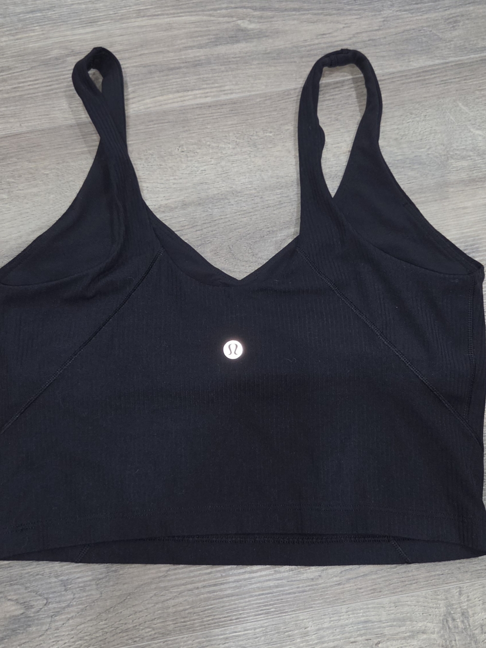 Lululemon Align Black Ribbed Tank